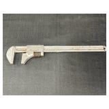 Diamond forged adjustable wrench