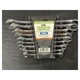 Pittsburgh 9pc combination wrench set