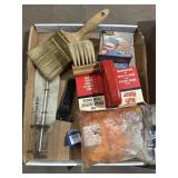 Paint Brushes, Scrapers, Mixer, Sander, Tile