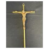 10" Metal Jesus Crucifix Wall Hanging