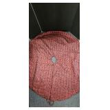 Burgundy Sequin Christmas Tree Skirt