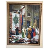 The Carpet Merchant Painting