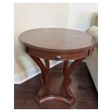 Powell Cherry End Table saber legs w/ Inlayed