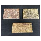 3 Marble Cutting Boards