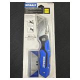 New Kobalt quick change folding lockback Knife