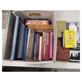 Religious books, hard, and soft cover covers