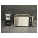 Toaster & Hamilton Beach Electric Can Opener