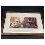 Street View in Venice Photograph Artwork