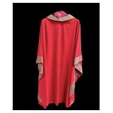 Red Religious Chasuble