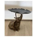 FrontGate Metal Elephant Side Table