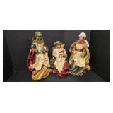 (3) Wisemen Figurines
