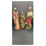 (3) Wisemen Figurines