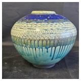 Handmade Glazed Pottery Vase