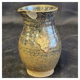 Small Glazed Pottery 5.25in Vase