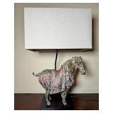 Dynasty Horse Table Lamp