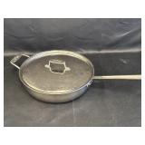 All-Clad D5 stainless steel 6qt pan w/lid