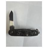 Vtg. Oriental Sterling Mini Pocket Watch