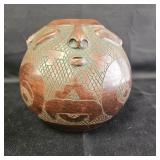 Amazonian Terracotta Pottery Vase