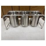 3 piece utensil holder