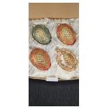 Williamsburg Regency Egg Ornaments