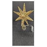 Christmas Light up Gold Tree Topper