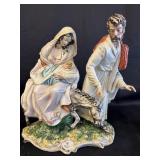 Capodimonte Holy Family, Meneghetti; Porcelain