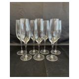 Luigi Bormioli Crescendo Champagne Flute Glasses