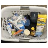 Misc Household Items in laundry basket