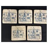 90th Anniversary Coasters Decorative Stone