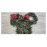 (3) Lighted Christmas Wreaths