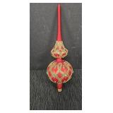 Waterford 12in Ruby Tree Topper