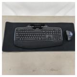 Logitech 18in Keyboard w/ Mat & Mouse