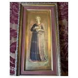 Angelico Angel w/ Harp Artwork, made in Italy