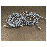 (2) USB to Lightning Charging Cords