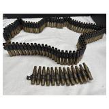 Military .30-06 Belted Ammunition Blank Rounds &