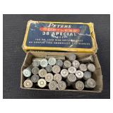 Peters Rustless 38 Special Box & Ammo