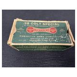 Remington .38 Colt Special Box w/ Ammo