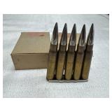 (2 boxes) Military Ammunition & clips