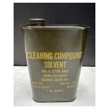 Military Cleaning Compound Solvent 1qt