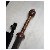 Roman Gladius sword w/faux leather scabbard,