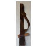 Leather baldric or sword carrier, shoulder belt