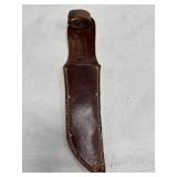 WWII Leather Knife Sheath - unmarked