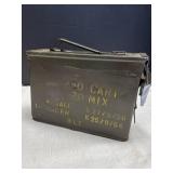 Metal Ammo Box & 30-06 Ammo