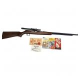 Remington md. 550 Auto Loading Rifle w/ Scope