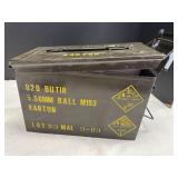 Metal 820 Butir 5.57mm Ball M193 Ammo Box w/ 38
