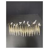 Twisted Light Gold Ornaments