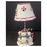 Snowman Tea Light Lamp