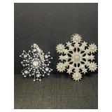Vintage Snowflake Ornaments