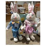24in Easter Bunny Twins
