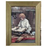 Little Librarian Framed Print